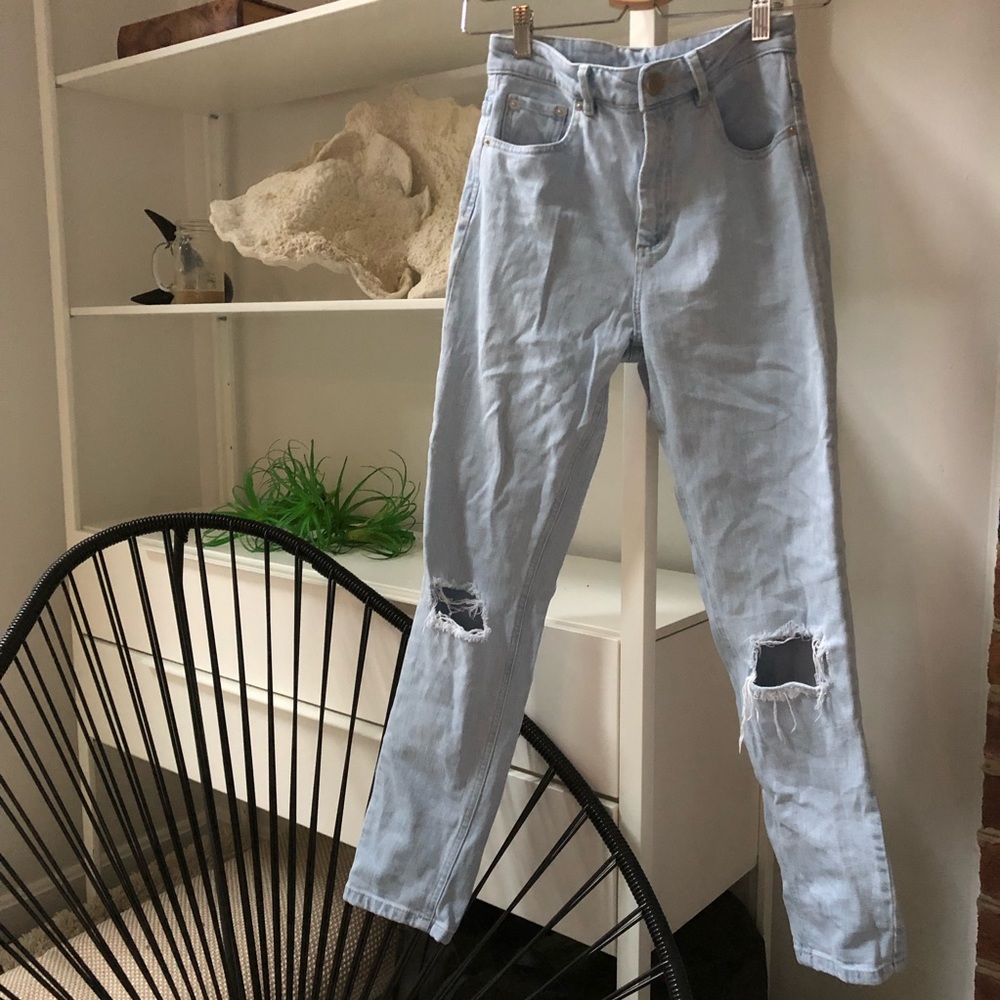 Asos farliegh light wash jeans 25/32